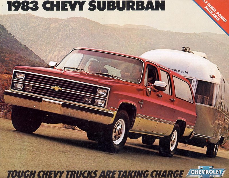 1983 Chevrolet Suburban Brochure